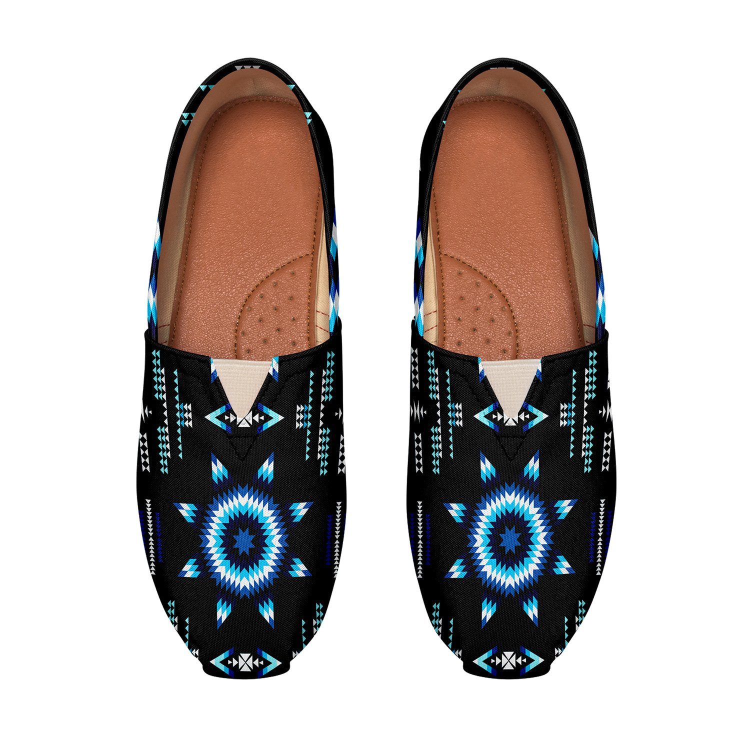 Rising Star Wolf Moon Casual Unisex Slip On Shoe Herman