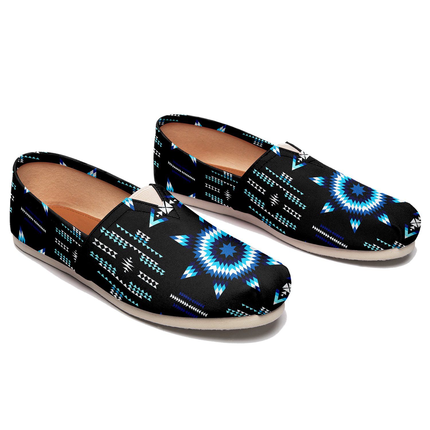 Rising Star Wolf Moon Casual Unisex Slip On Shoe Herman