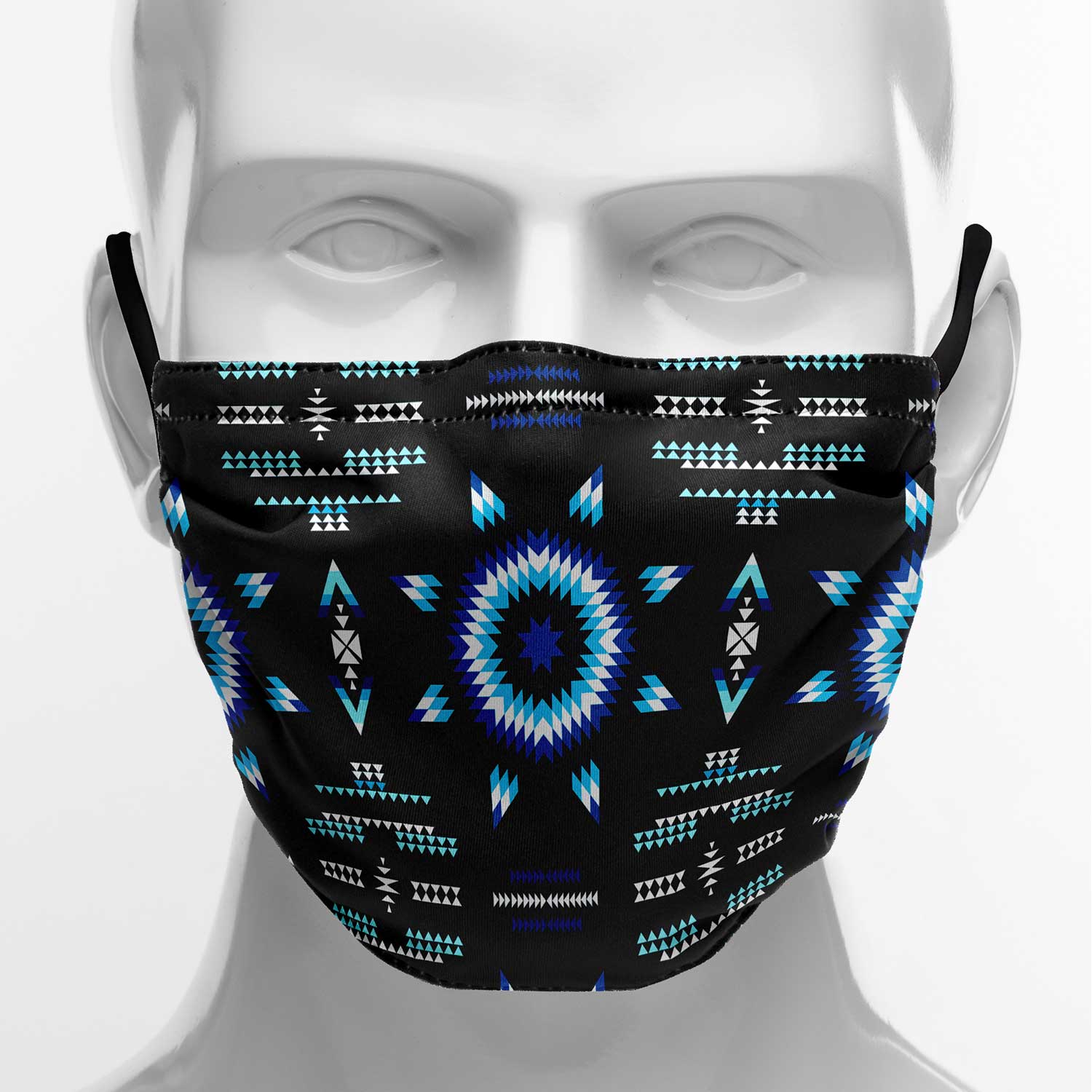Rising Star Wolf Moon Face Cover Herman