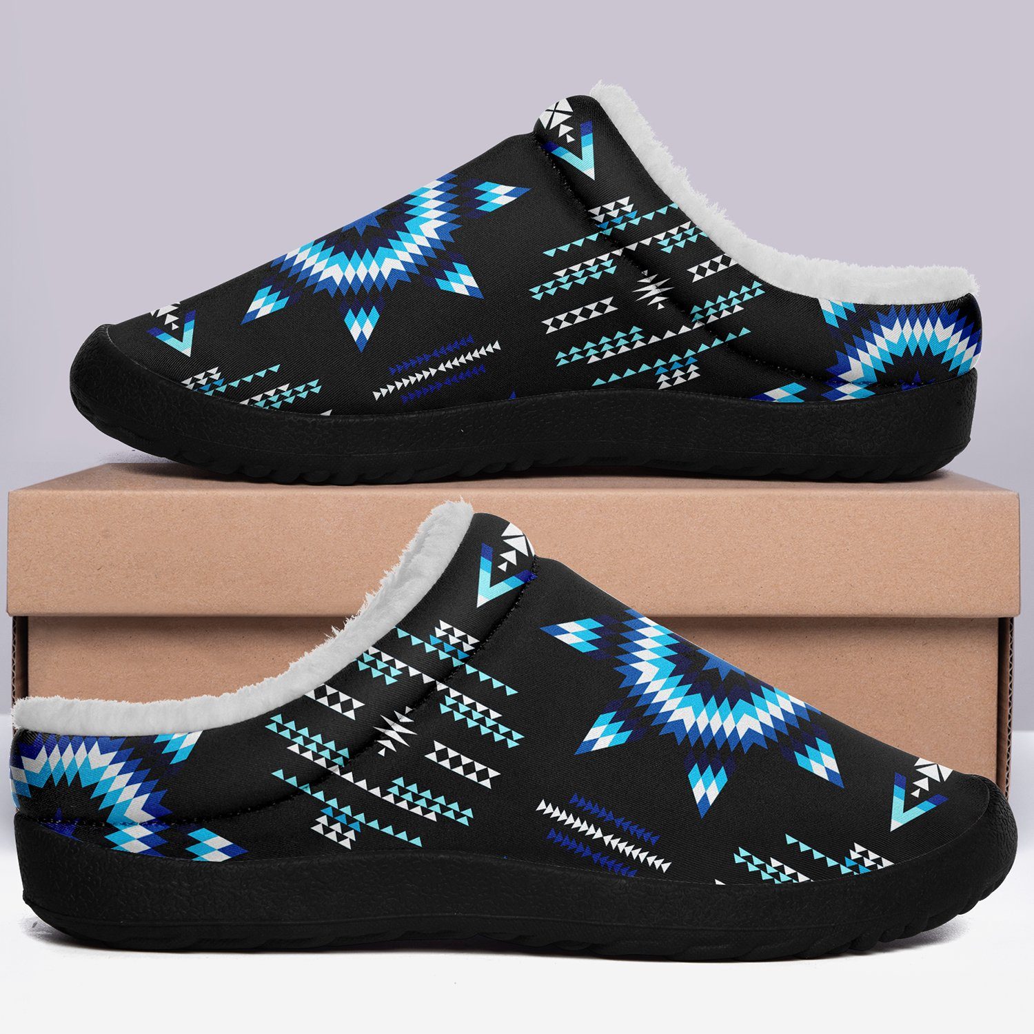Rising Star Wolf Moon Ikinnii Indoor Slipper 49 Dzine