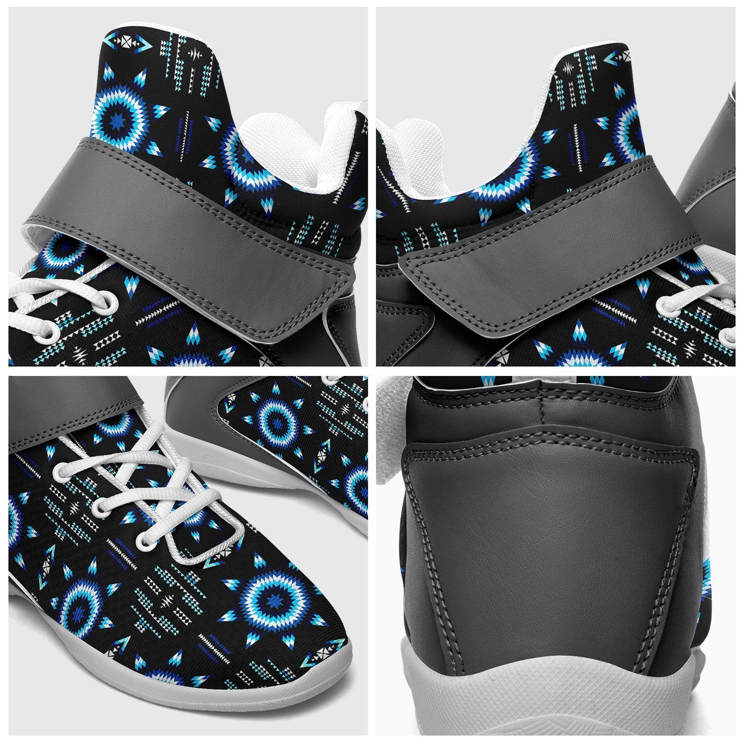 Rising Star Wolf Moon Ipottaa Basketball / Sport High Top Shoes - White Sole 49 Dzine