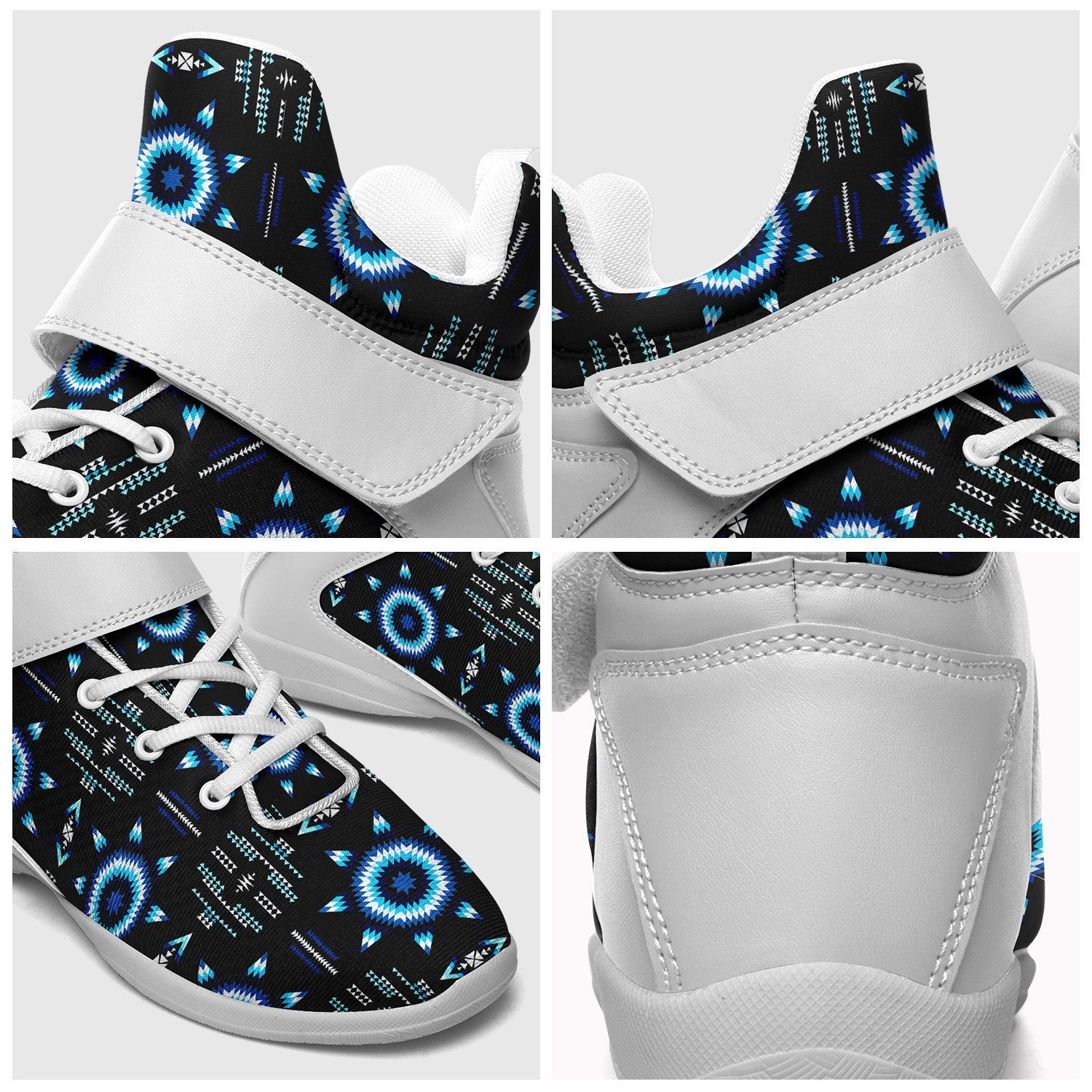 Rising Star Wolf Moon Ipottaa Basketball / Sport High Top Shoes - White Sole 49 Dzine