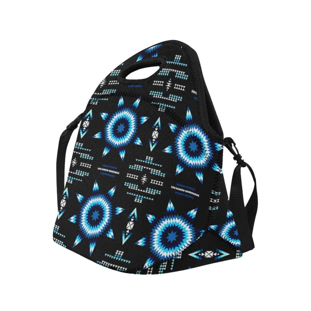 Rising Star Wolf Moon Neoprene Lunch Bag/Large (Model 1669) Neoprene Lunch Bag/Large (1669) e-joyer