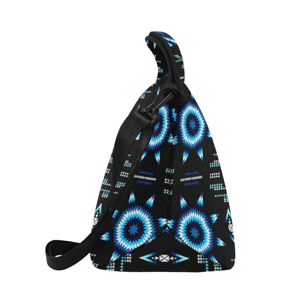 Rising Star Wolf Moon Neoprene Lunch Bag/Large (Model 1669) Neoprene Lunch Bag/Large (1669) e-joyer
