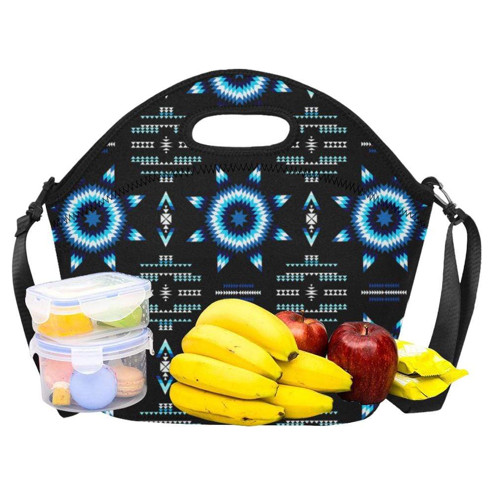 Rising Star Wolf Moon Neoprene Lunch Bag/Large (Model 1669) Neoprene Lunch Bag/Large (1669) e-joyer