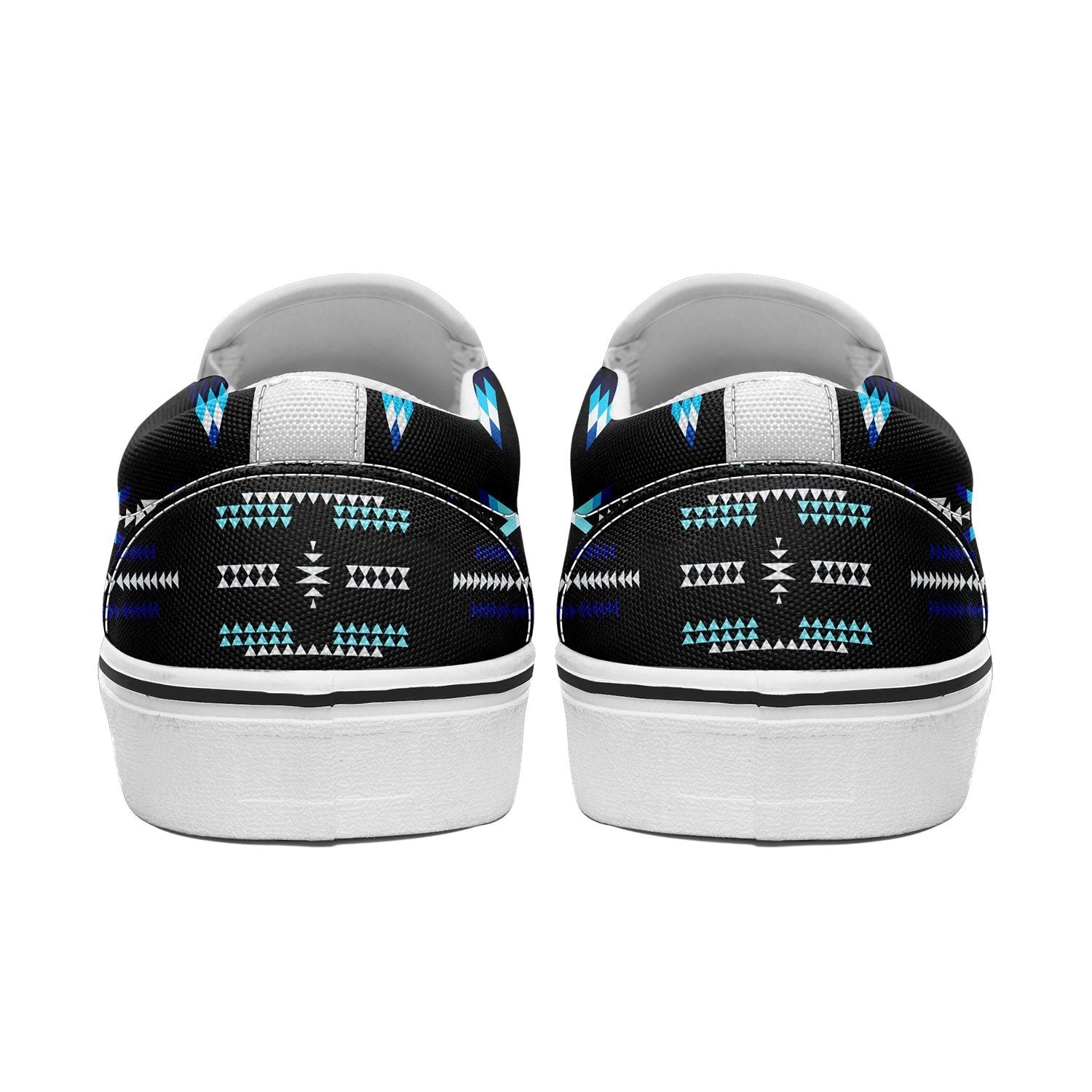Rising Star Wolf Moon Otoyimm Canvas Slip On Shoes 49 Dzine