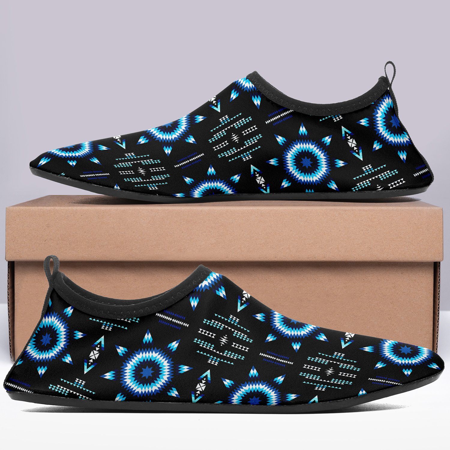 Rising Star Wolf Moon Sockamoccs Slip On Shoes 49 Dzine