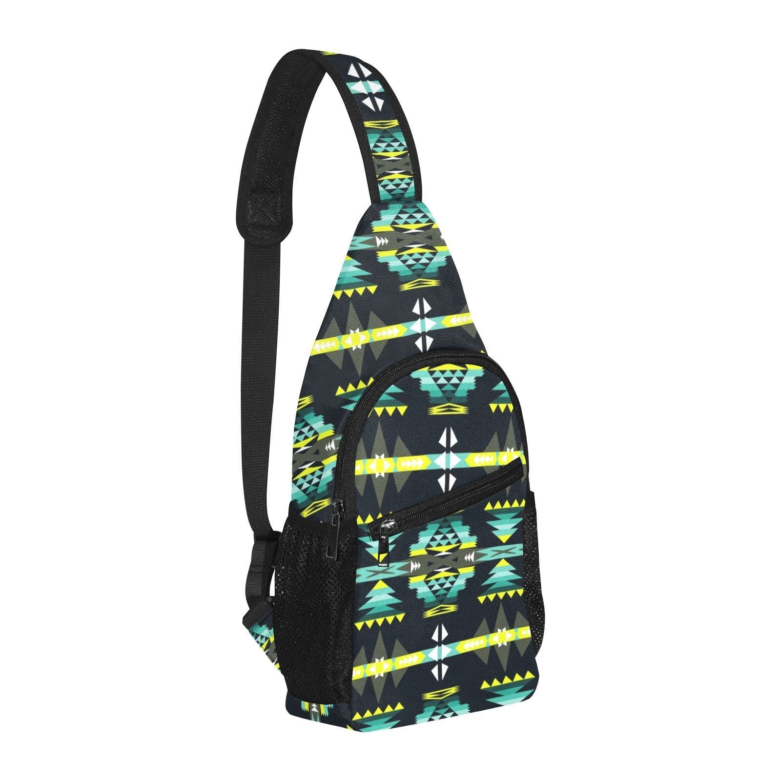 River Trail All Over Print Chest Bag (Model 1719) All Over Print Chest Bag (1719) e-joyer