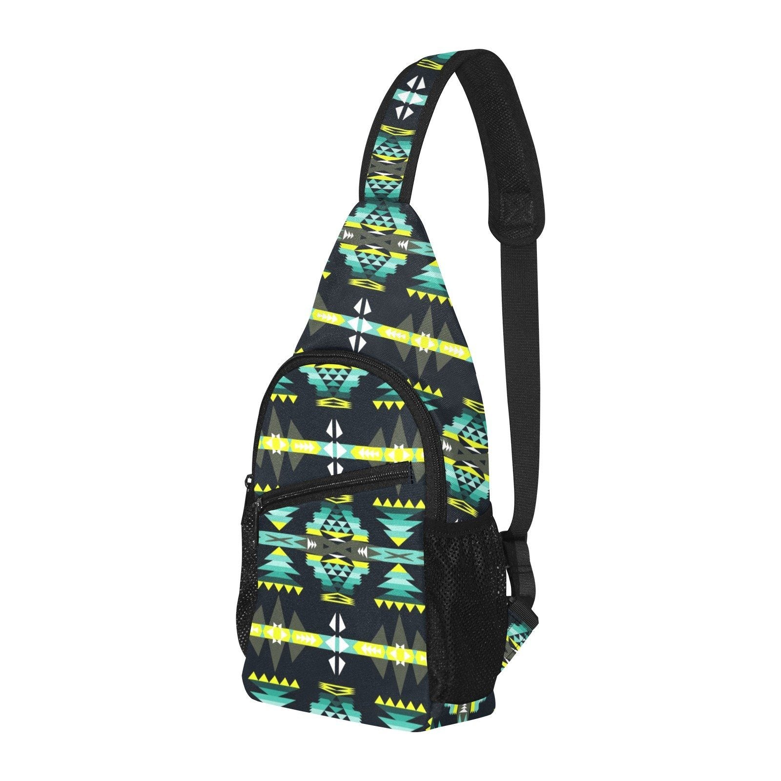 River Trail All Over Print Chest Bag (Model 1719) All Over Print Chest Bag (1719) e-joyer