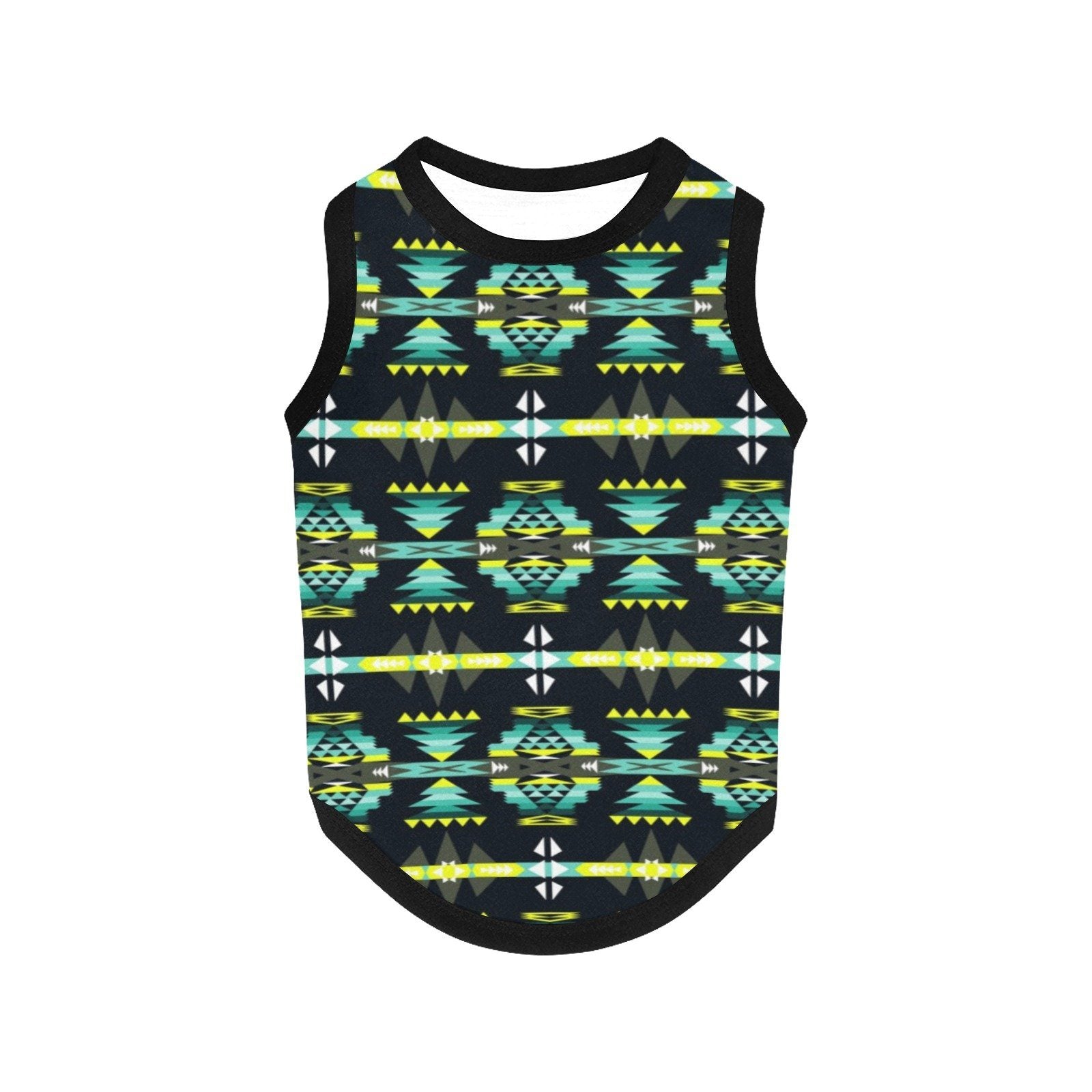 River Trail All Over Print Pet Tank Top Pet Tank Top e-joyer