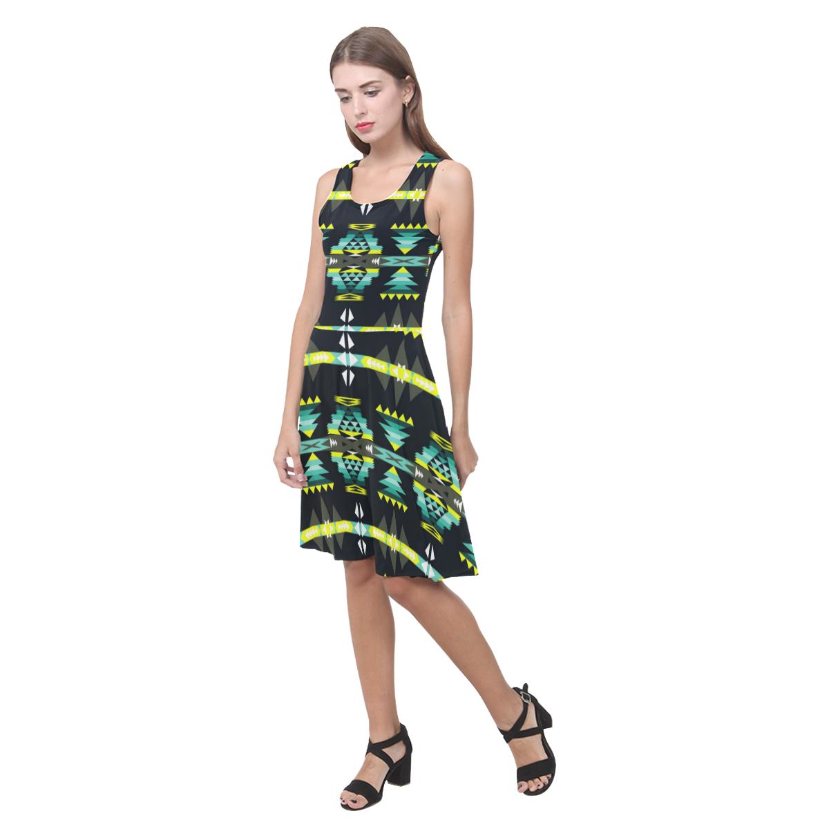 River Trail Atalanta Casual Sundress(Model D04) Atalanta Sundress (D04) e-joyer