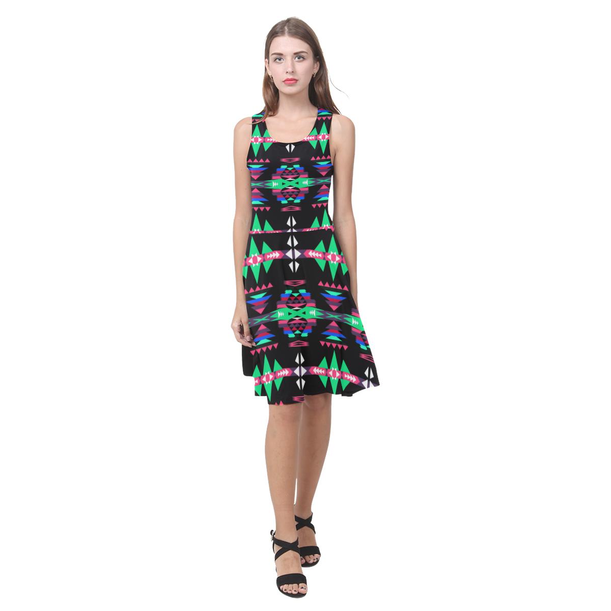 River Trail Journey Atalanta Casual Sundress(Model D04) Atalanta Sundress (D04) e-joyer