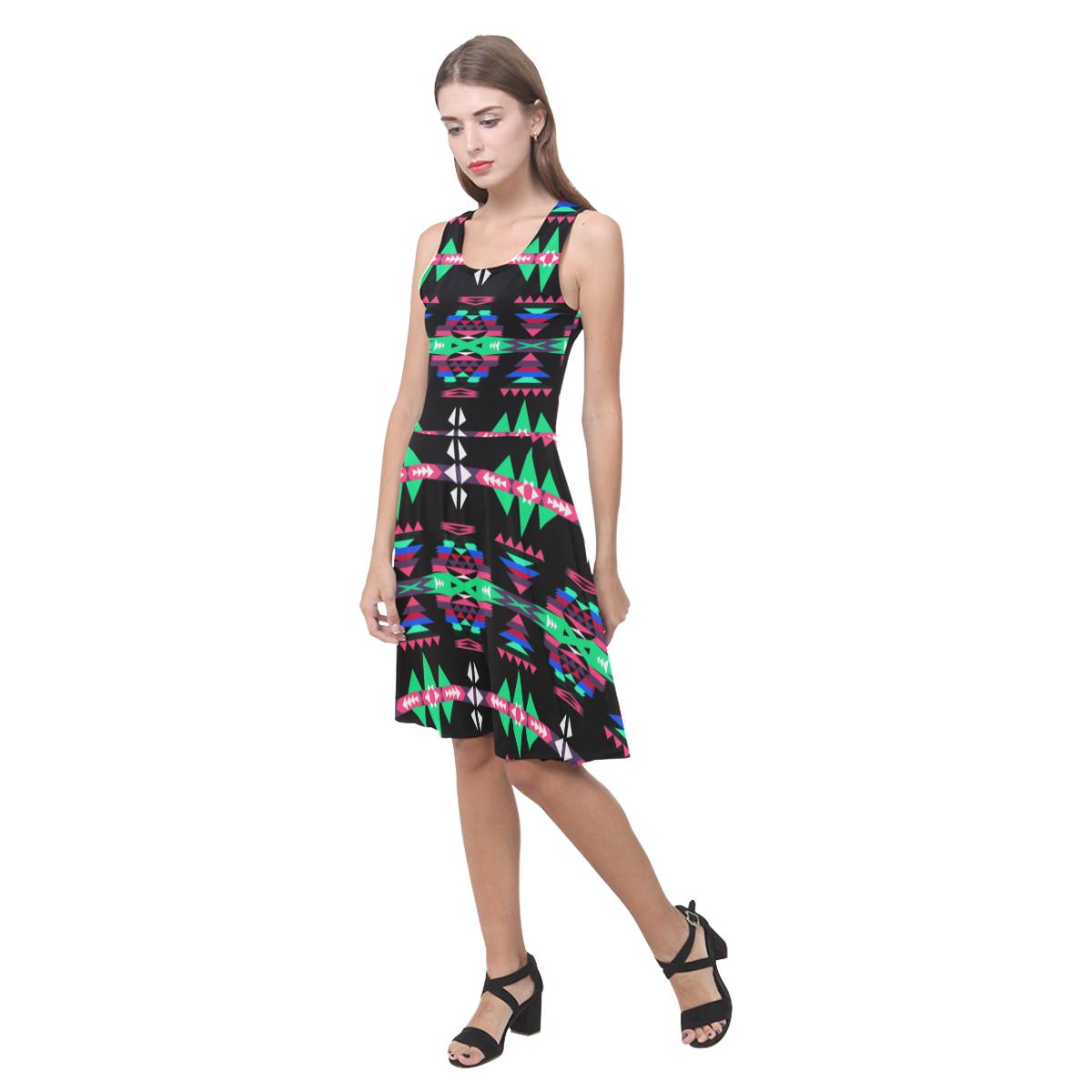 River Trail Journey Atalanta Casual Sundress(Model D04) Atalanta Sundress (D04) e-joyer