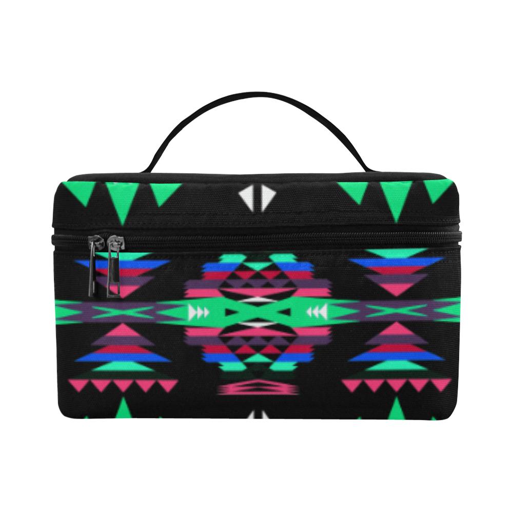 River Trail Journey Cosmetic Bag/Large (Model 1658) Cosmetic Bag e-joyer