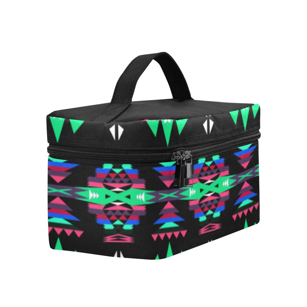 River Trail Journey Cosmetic Bag/Large (Model 1658) Cosmetic Bag e-joyer