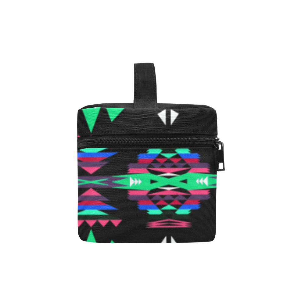 River Trail Journey Cosmetic Bag/Large (Model 1658) Cosmetic Bag e-joyer