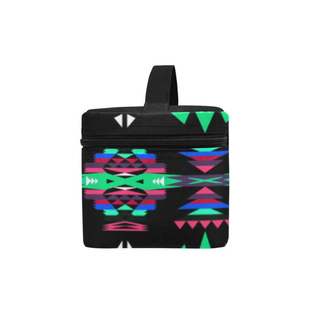 River Trail Journey Cosmetic Bag/Large (Model 1658) Cosmetic Bag e-joyer