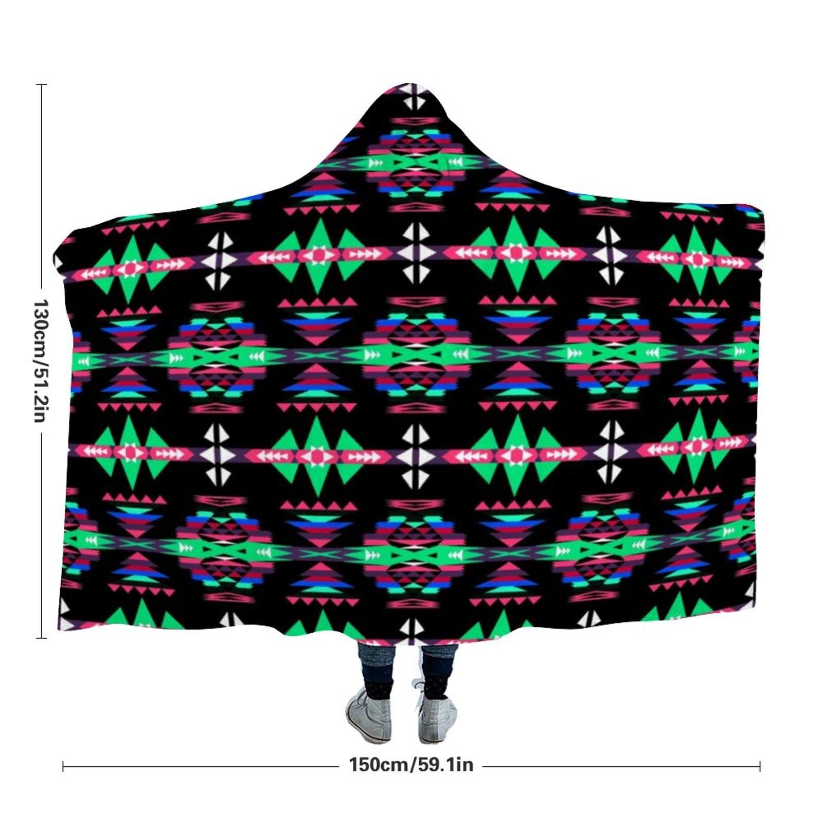River Trail Journey Hooded Blanket 49 Dzine