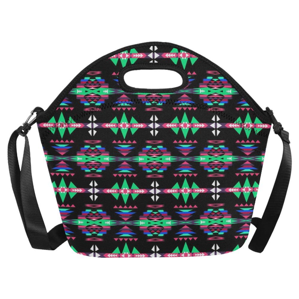 River Trail Journey Neoprene Lunch Bag/Large (Model 1669) bag e-joyer