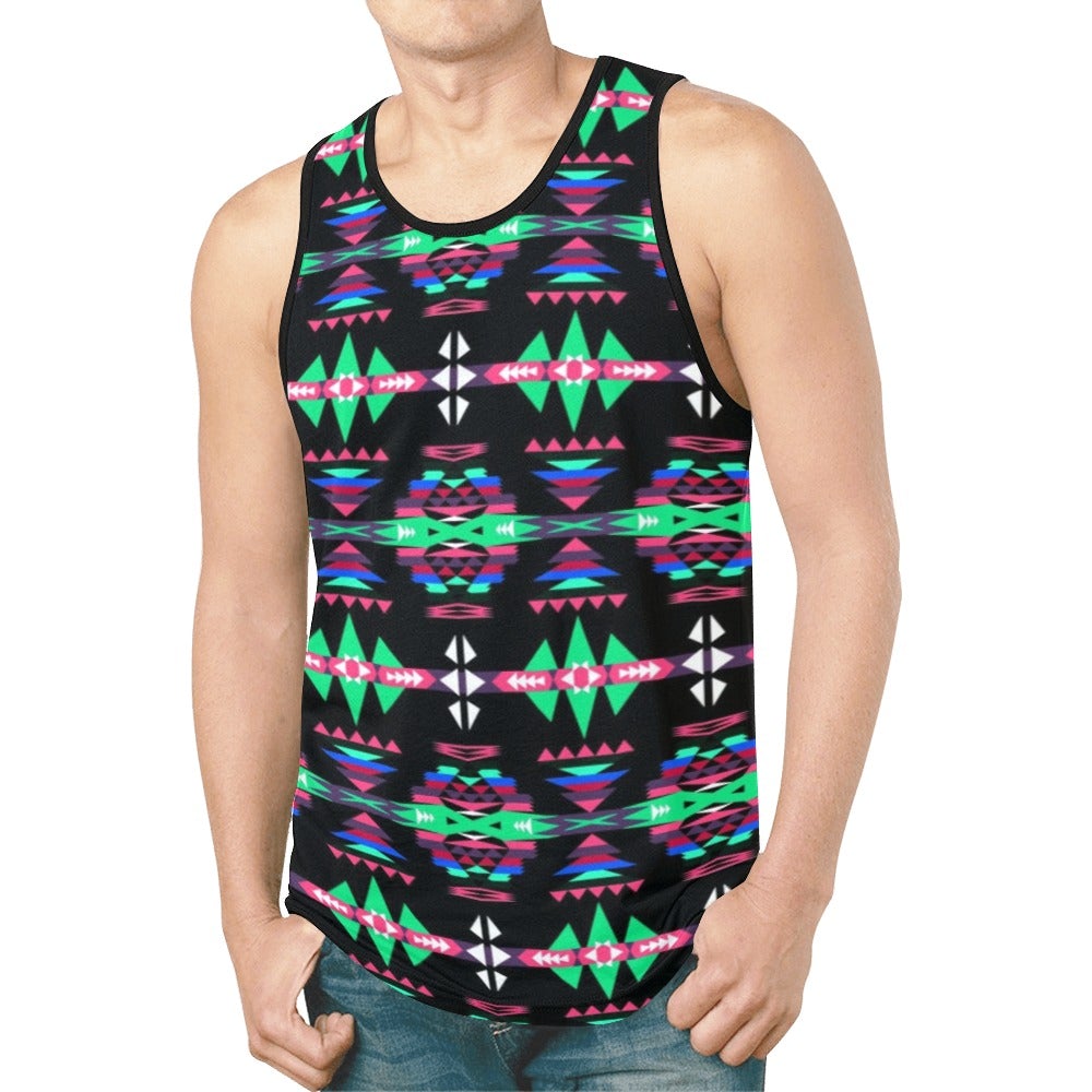 River Trail Journey New All Over Print Tank Top for Men (Model T46) New All Over Print Tank Top for Men (T46) e-joyer