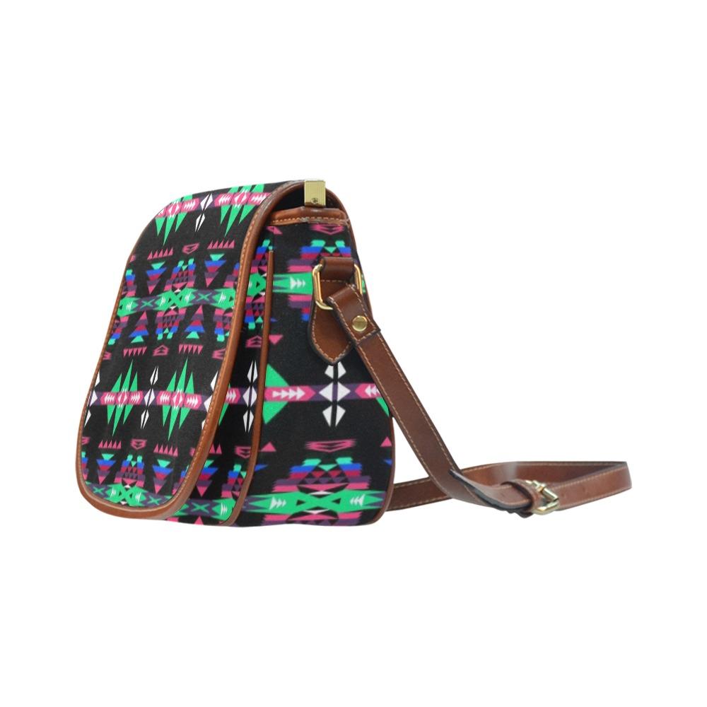 River Trail Journey Saddle Bag/Small (Model 1649) Full Customization bag e-joyer