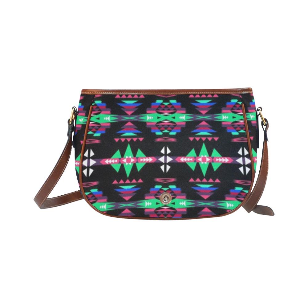 River Trail Journey Saddle Bag/Small (Model 1649) Full Customization bag e-joyer
