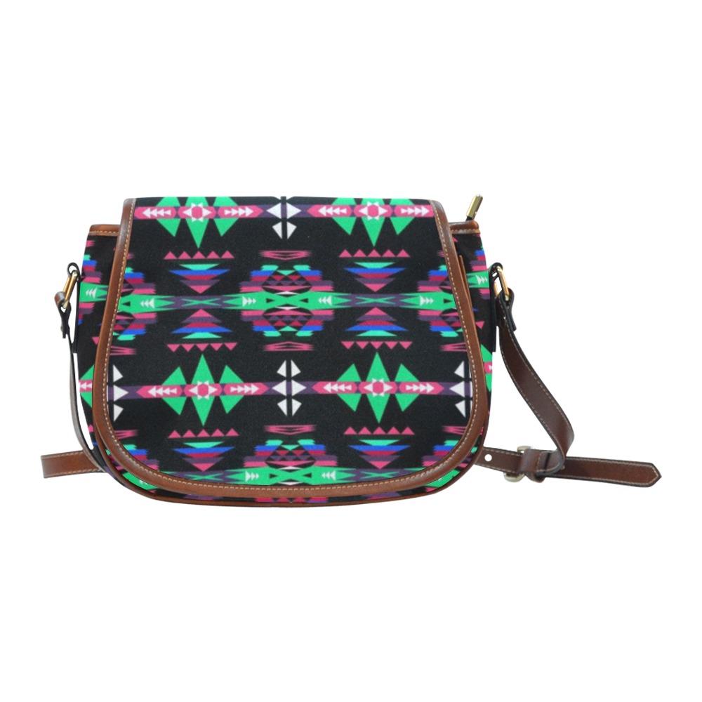 River Trail Journey Saddle Bag/Small (Model 1649) Full Customization bag e-joyer