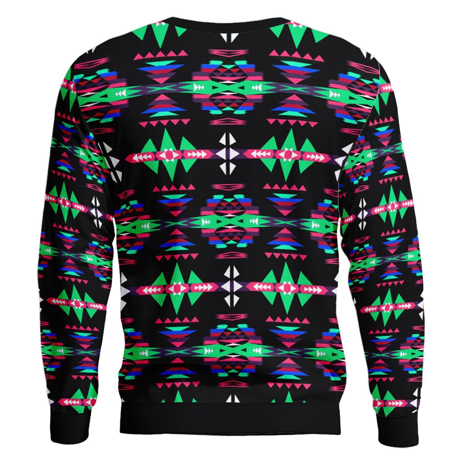 River Trail Journey Unisex Crewneck Long Sleeve Top 49 Dzine
