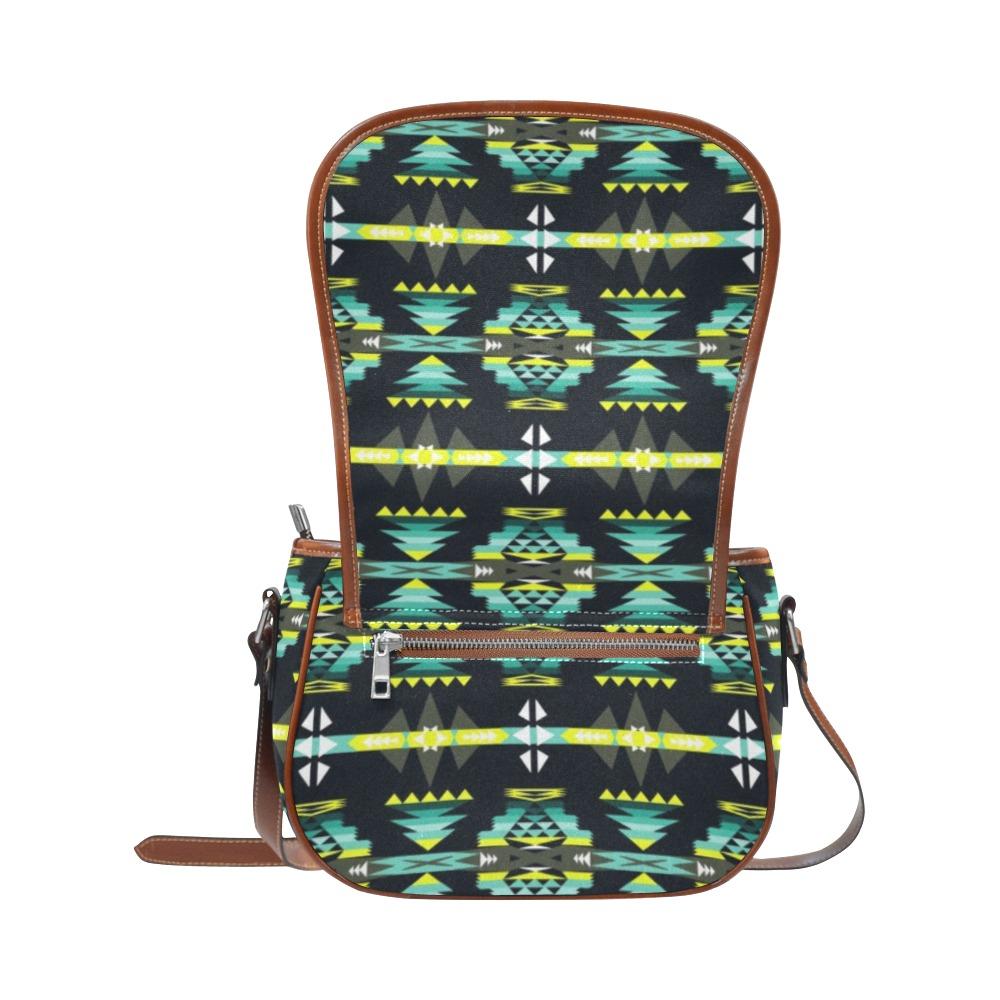 River Trail Saddle Bag/Small (Model 1649) Full Customization bag e-joyer