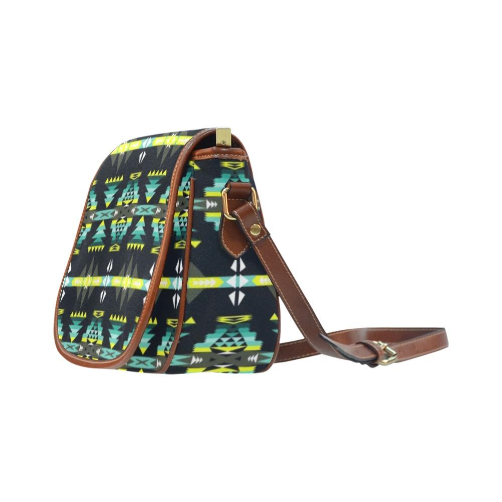 River Trail Saddle Bag/Small (Model 1649) Full Customization bag e-joyer