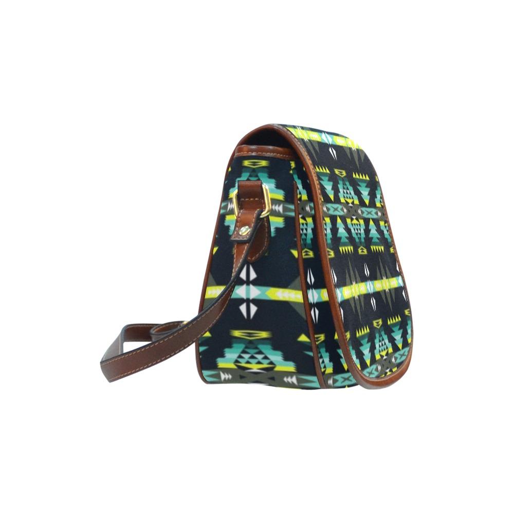 River Trail Saddle Bag/Small (Model 1649) Full Customization bag e-joyer