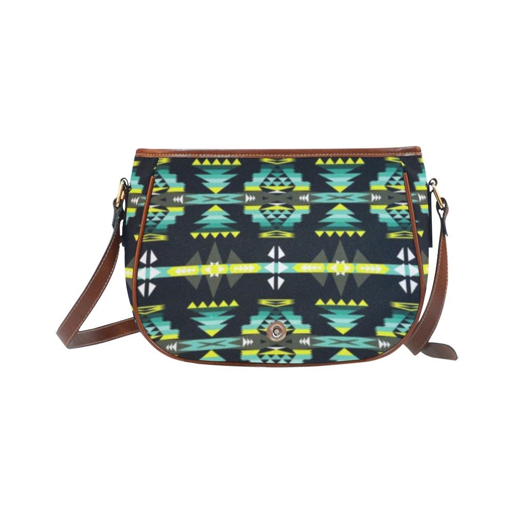 River Trail Saddle Bag/Small (Model 1649) Full Customization bag e-joyer