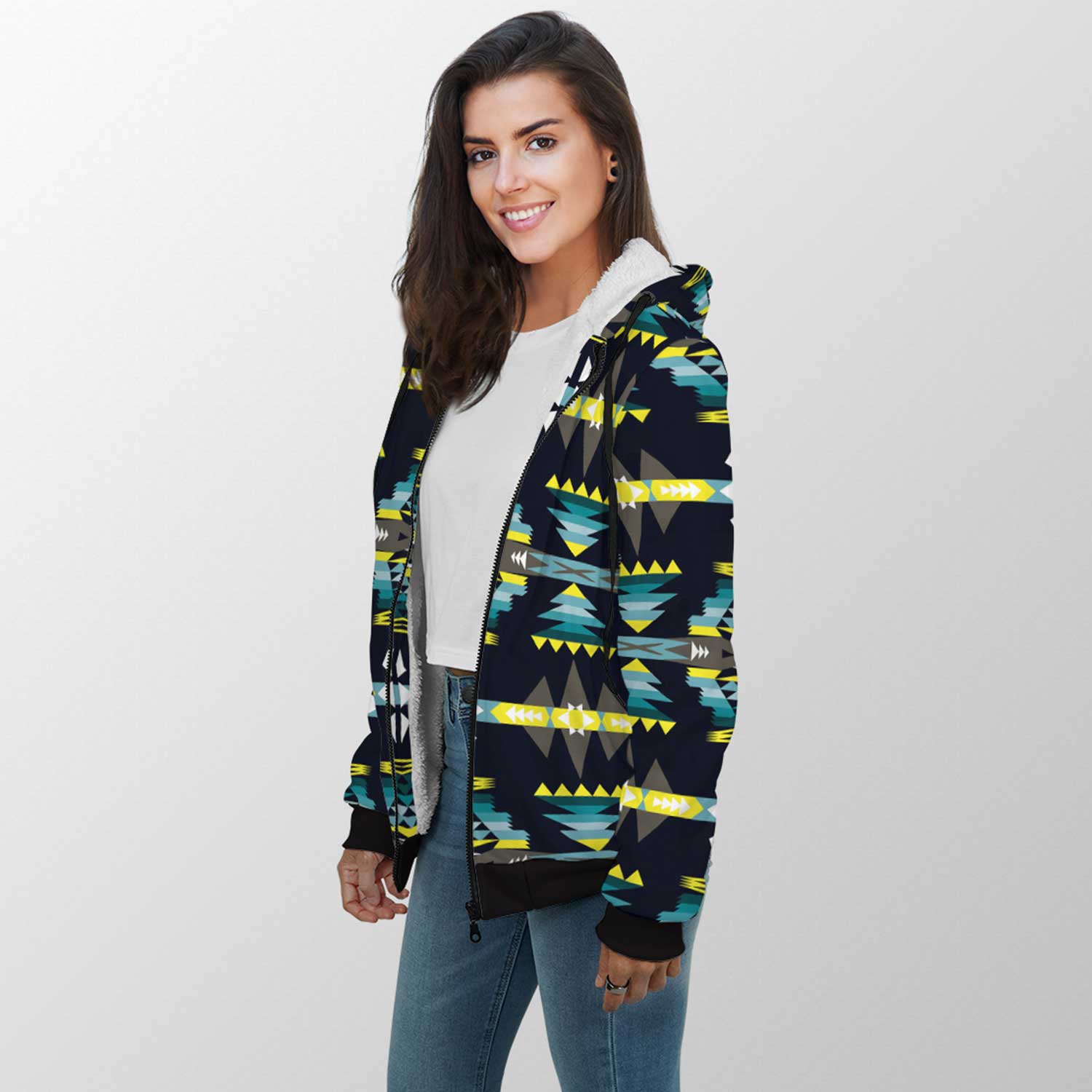 River Trail Sherpa Hoodie 49 Dzine