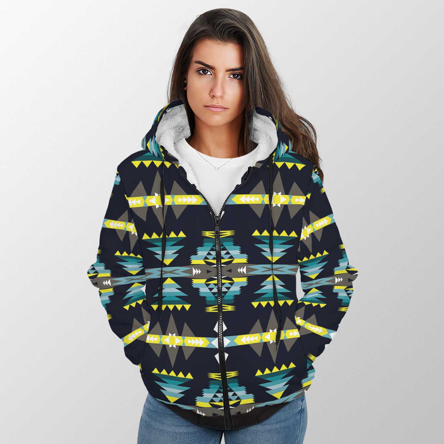 River Trail Sherpa Hoodie 49 Dzine