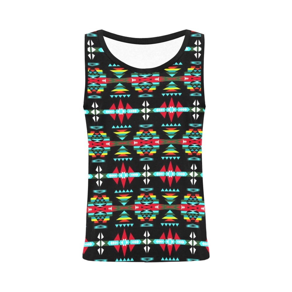 River Trail Sunset All Over Print Tank Top for Women (Model T43) All Over Print Tank Top for Women (T43) e-joyer