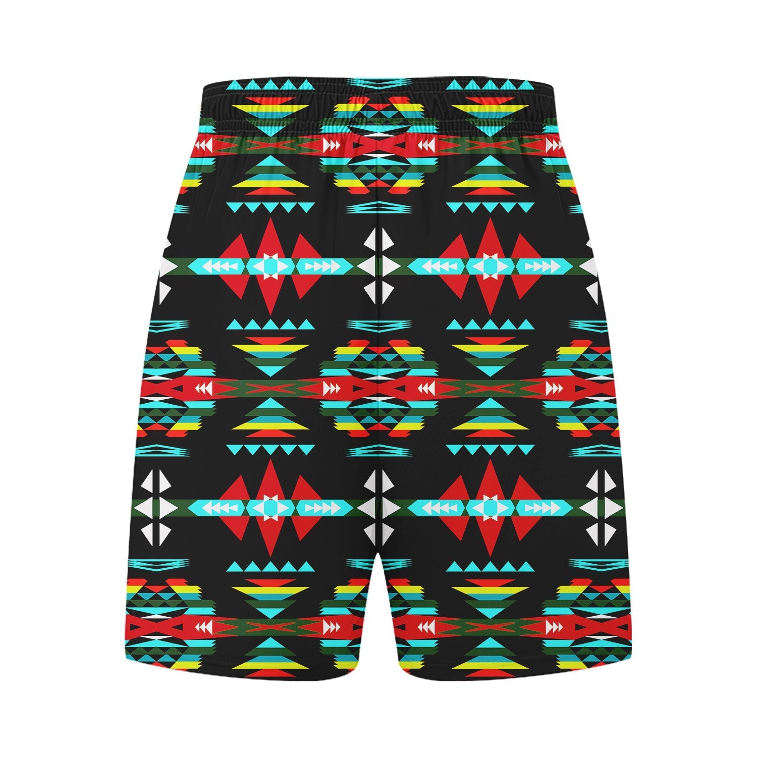 River Trail Sunset Basketball Shorts 49 Dzine