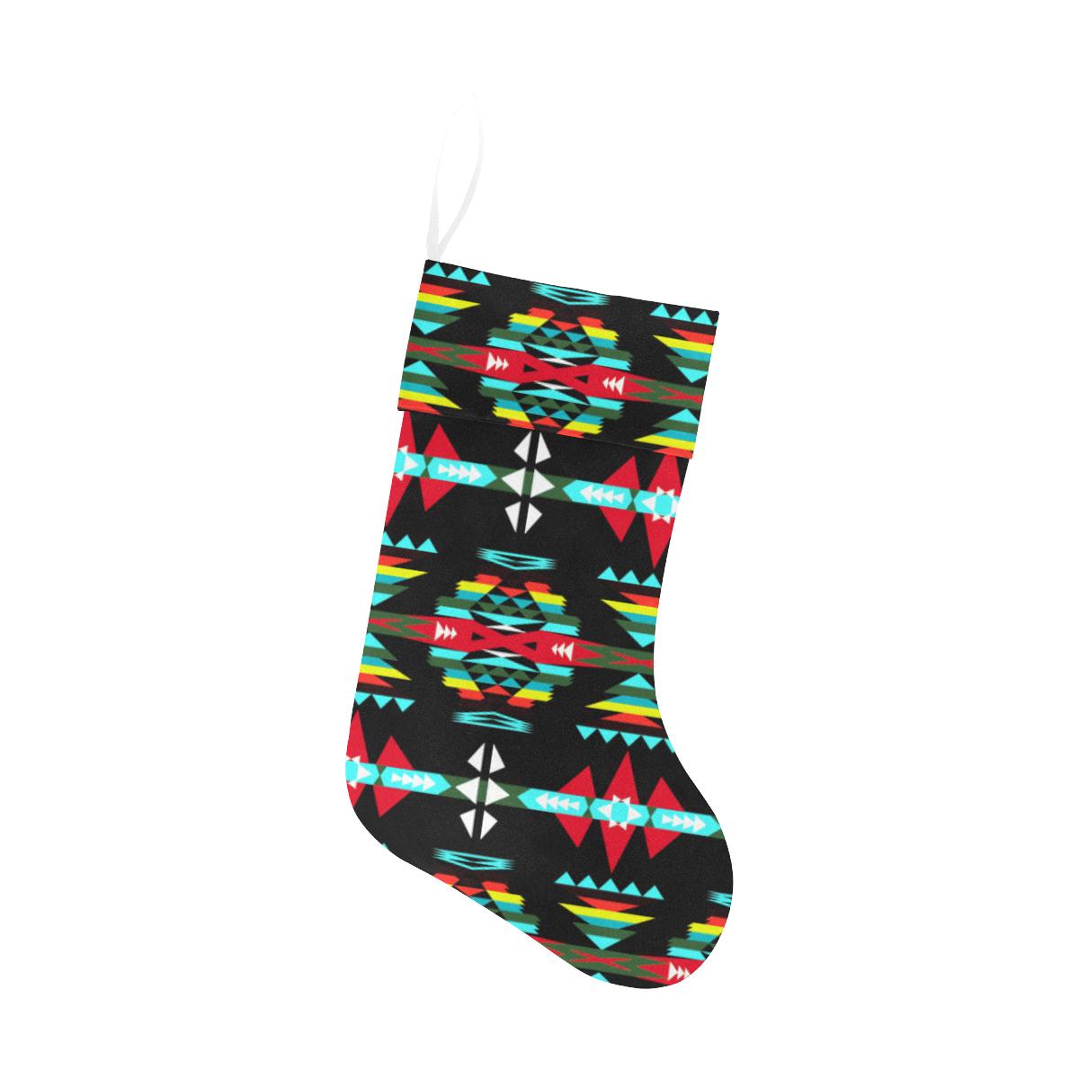 River Trail Sunset Christmas Stocking holiday stocking e-joyer