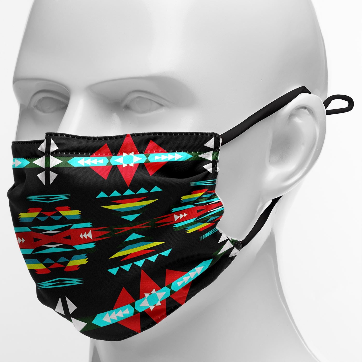 River Trail Sunset Face Cover Herman
