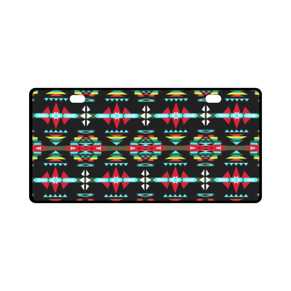 River Trail Sunset License Plate License Plate e-joyer