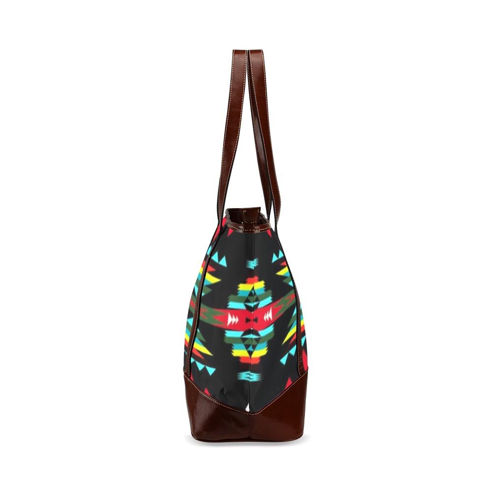 River Trail Sunset Tote Handbag (Model 1642) handbag e-joyer