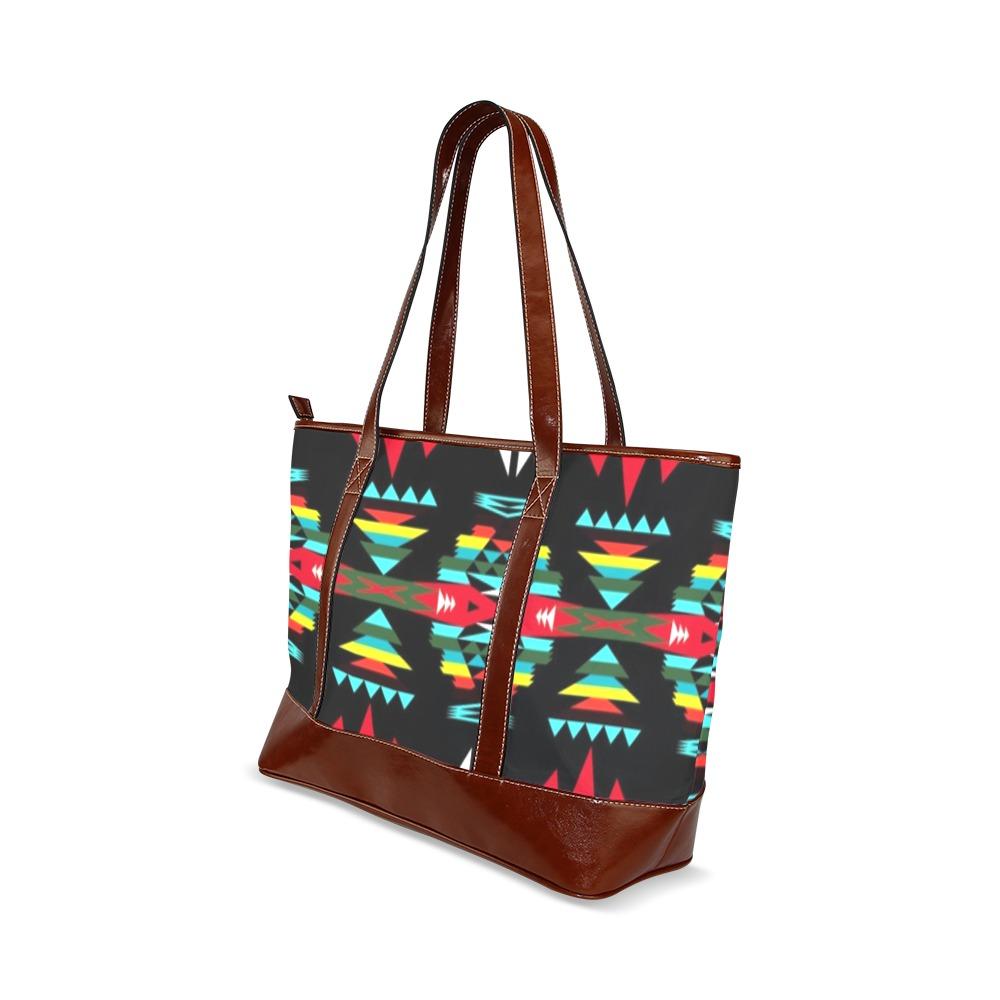 River Trail Sunset Tote Handbag (Model 1642) handbag e-joyer