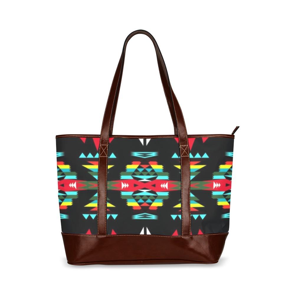 River Trail Sunset Tote Handbag (Model 1642) handbag e-joyer