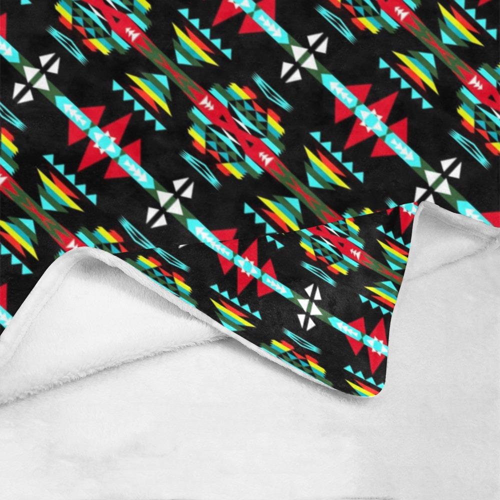 River Trail Sunset Ultra-Soft Micro Fleece Blanket 60"x80" Ultra-Soft Blanket 60''x80'' e-joyer