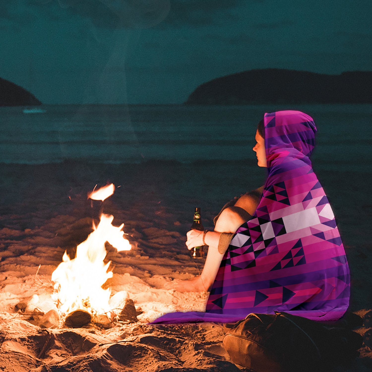 Royal Airspace Hooded Blanket blanket 49 Dzine