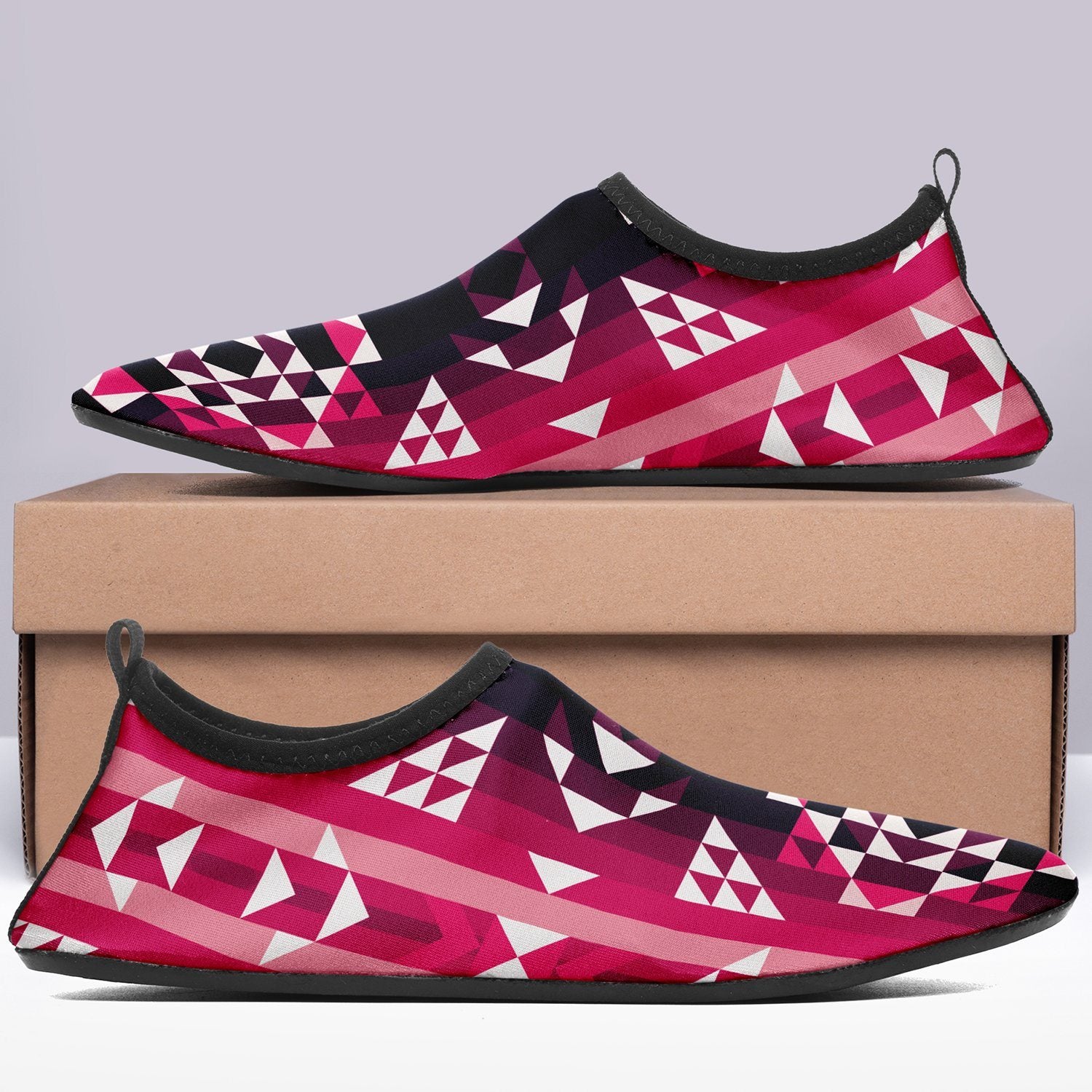 Royal Airspace Red Kid's Sockamoccs Slip On Shoes Herman