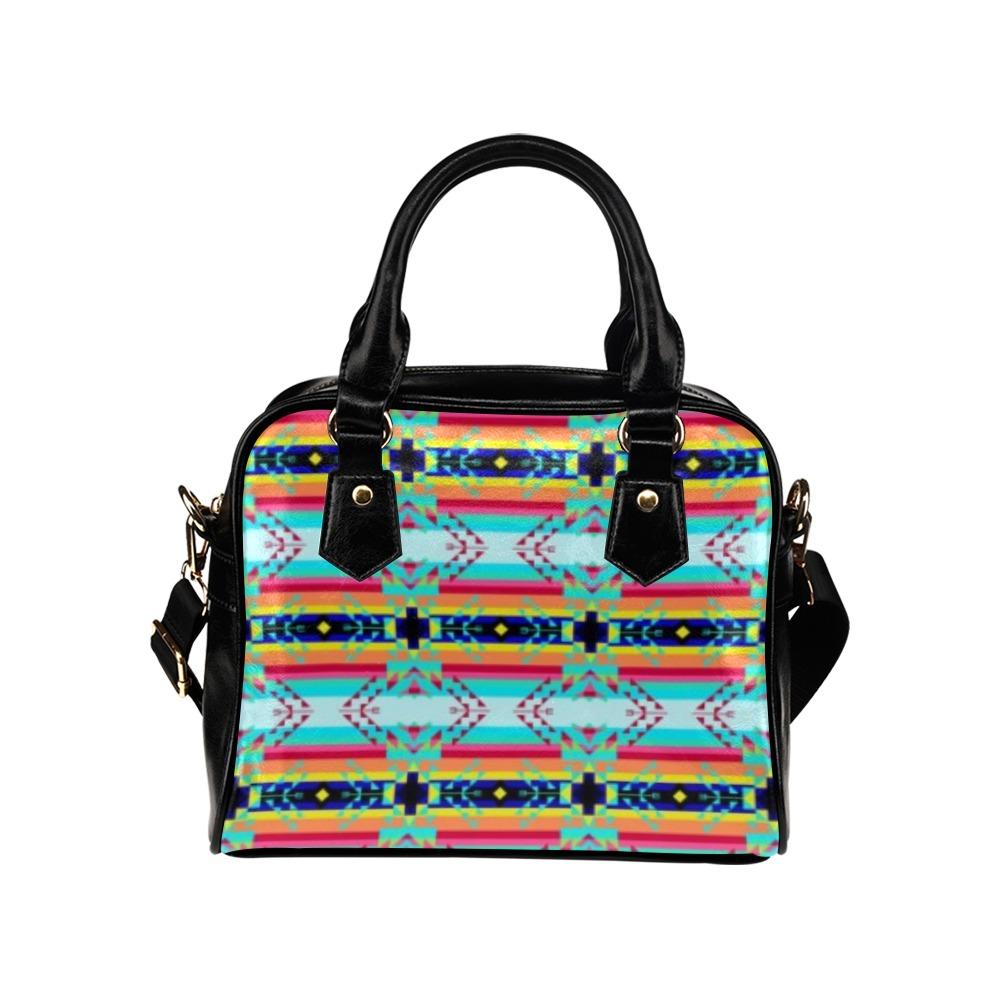 Sacred Spring Shoulder Handbag (Model 1634) Shoulder Handbags (1634) e-joyer