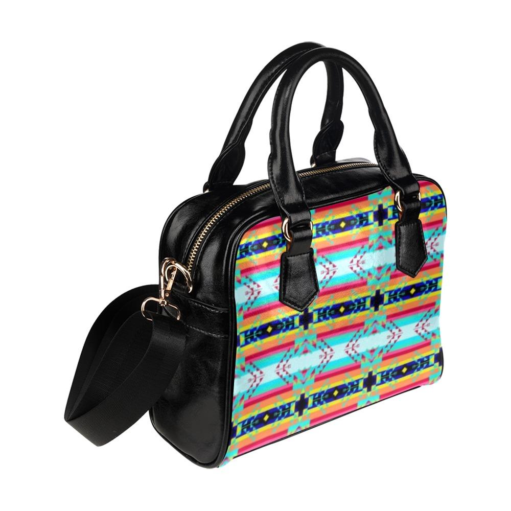 Sacred Spring Shoulder Handbag (Model 1634) Shoulder Handbags (1634) e-joyer