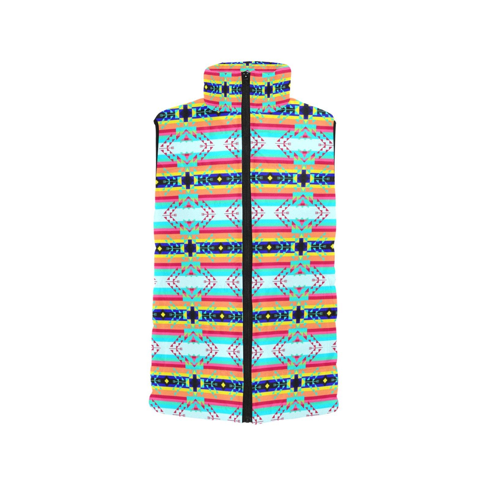 Sacred Spring Women's Padded Vest Jacket (Model H44) Women's Padded Vest Jacket (H44) e-joyer