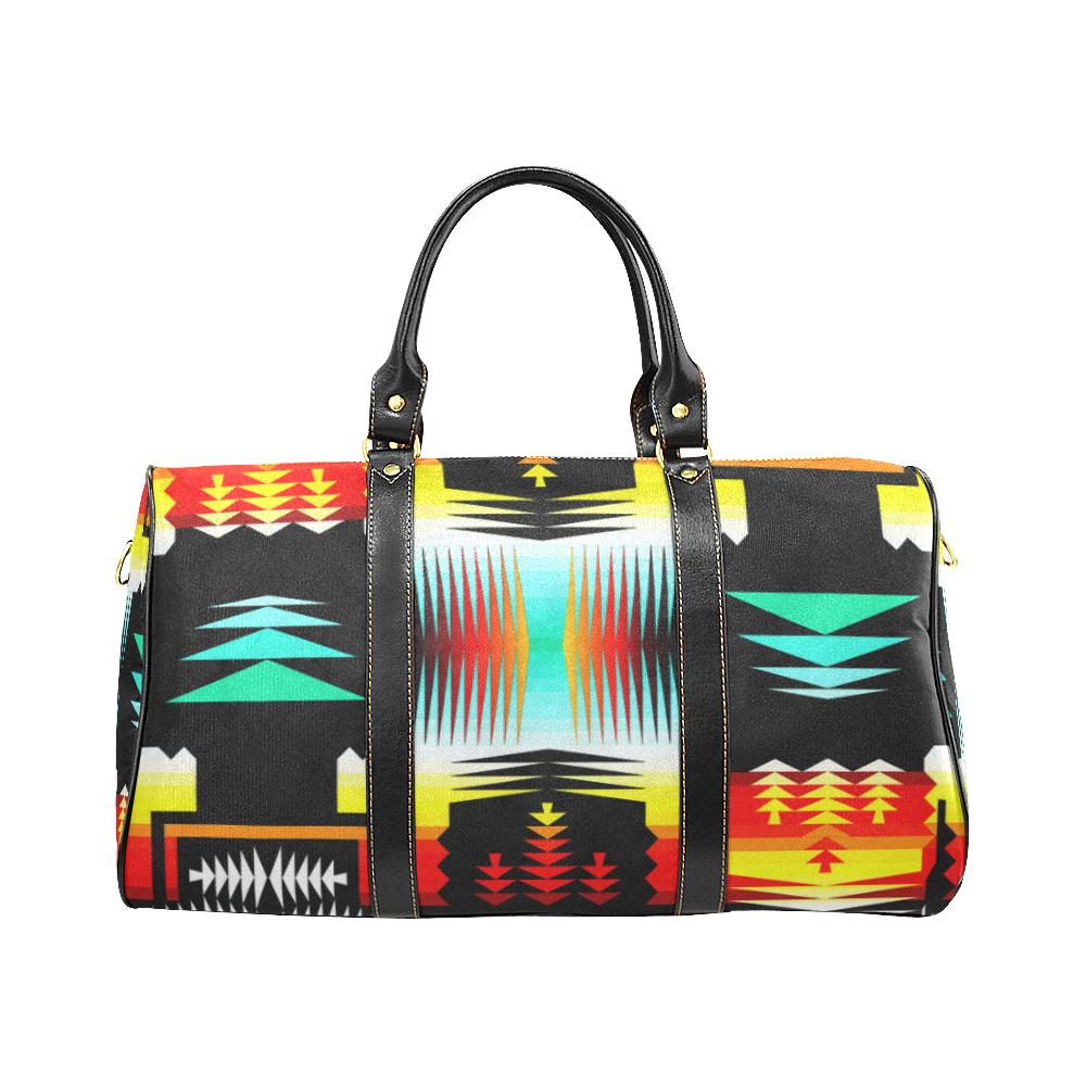 Sage Fire Revamp II New Waterproof Travel Bag/Small (Model 1639) Waterproof Travel Bags (1639) e-joyer