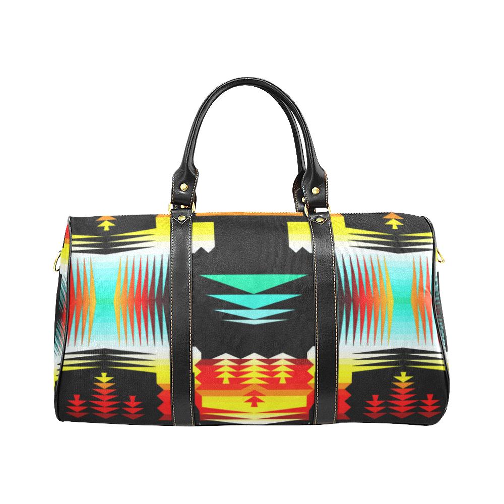 Sage Fire Revamp New Waterproof Travel Bag/Small (Model 1639) Waterproof Travel Bags (1639) e-joyer